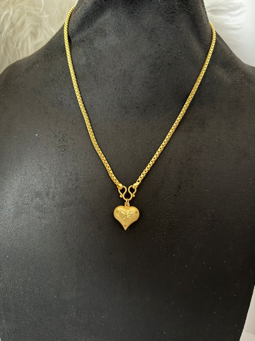 Heart Pendant Chain