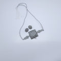 OXIDISED SILVER CHOKERS
